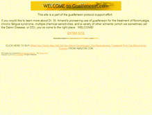 Tablet Screenshot of guaifenesin.com